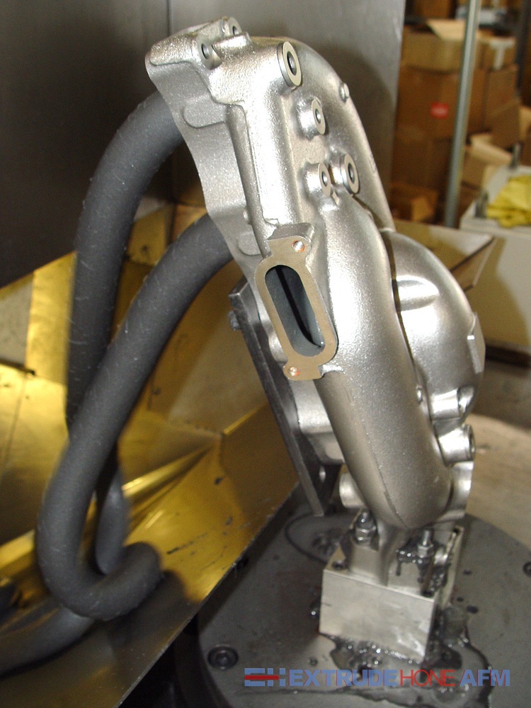 How much material is removed when honing? Extrude Hone AFM